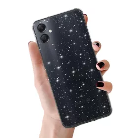 Crystal Glitter tok Samsung Galaxy A05 számára Ezüst-5900217029007 1 kép
