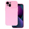 Camshield Soft tok for Samsung Galaxy S24, Világos rózsaszín