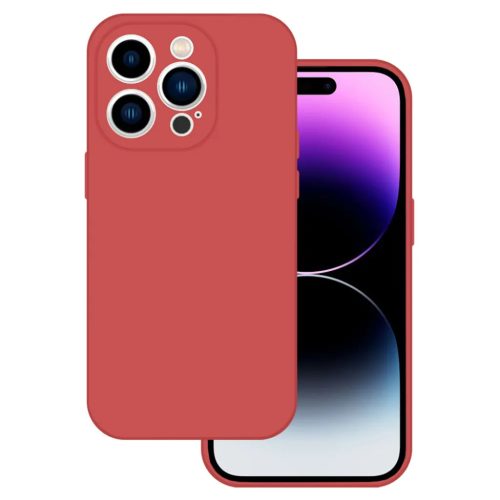 Tel Protect Silicone Premium tok iPhone 13-hoz korall-5900217071068 1 kép