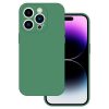 Tel Protect Silicone Premium tok iPhone 14-hez, sötétzöld-5900217071570 1 kép