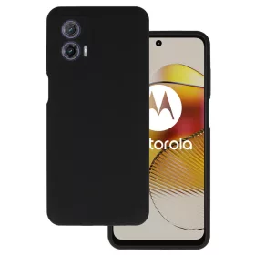 Szilikon Lite tok Motorola Moto G73 fekete-5900217085089 1 kép