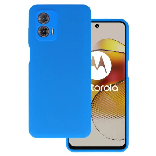 Silicone Lite tok Motorola Moto G73 blue