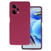 Xiaomi Redmi Note 12 Pro Plus 5G tok Silicone Lite tok burgundy