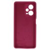 Xiaomi Redmi Note 12 Pro Plus 5G tok Silicone Lite tok burgundy-5900217109358 3 kép