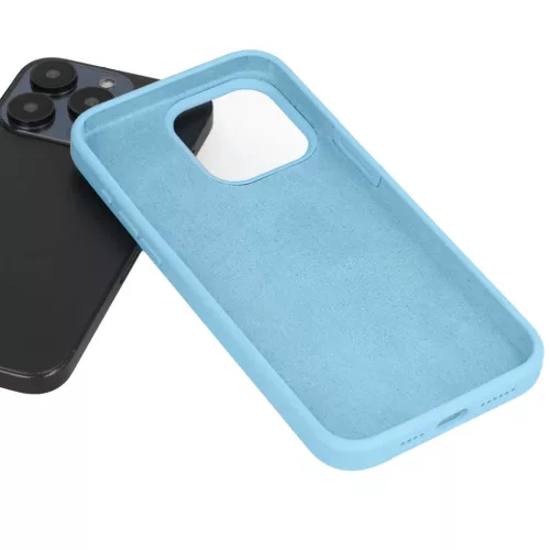 Szilikon Lite tok Xiaomi Redmi Note 12 Pro Plus világoskék-5900217109389 4 kép