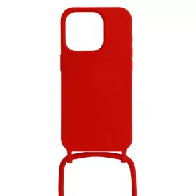 Szilikon Pántos Tok iPhone 13/14 design 1 piros-5900217130154 2 kép
