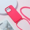 Pántos Szilikon Tok iPhone 15 Plus dizájn 1 rózsaszín-5900217133391 5 kép