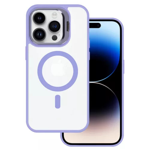 Tel Protect Kickstand Magsafe tok iPhone 11 világos lila-5900217136132 2 kép