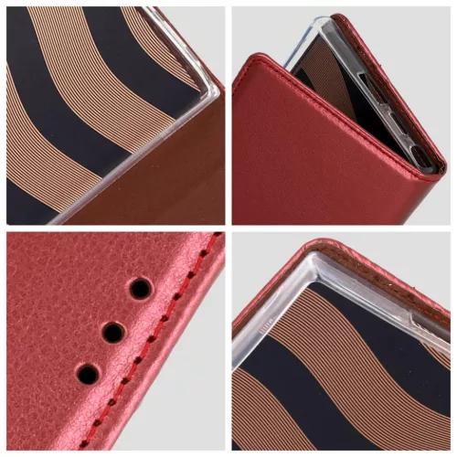 Smart Magneto tok Samsung Galaxy S23 burgundy-5900217243878 9 kép