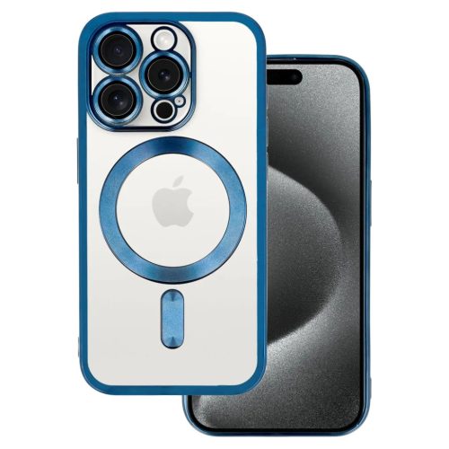 Metallic Magsafe tok iPhone 11 Blue-5900217343585 1 kép