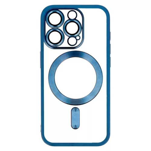 Metallic Magsafe tok iPhone 14-hez kék-5900217344315 4 kép