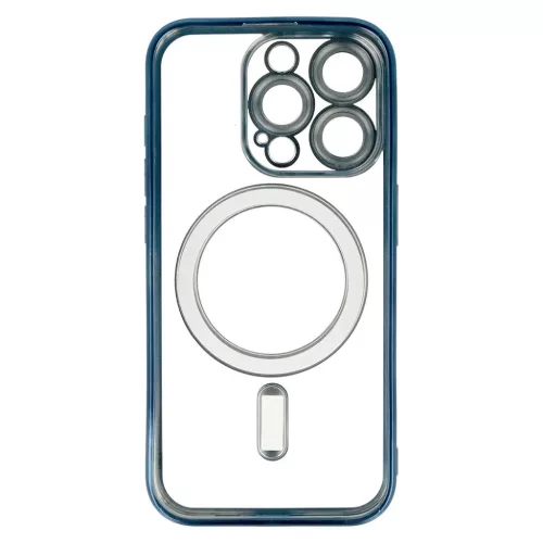 Metallic Magsafe tok iPhone 14-hez kék-5900217344315 5 kép