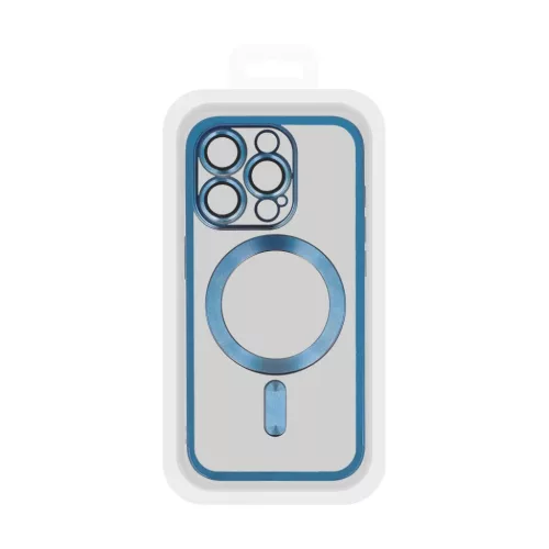 Metallic Magsafe tok iPhone 14-hez kék-5900217344315 8 kép