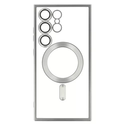 Metallic Magsafe tok Samsung Galaxy S24 Ezüst-5900217384397 4 kép