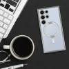 Metallic Magsafe tok Samsung Galaxy S24 Ezüst-5900217384397 7 kép