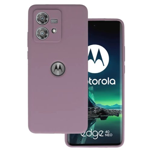 Szilikon Lite Tok Motorola Edge 40 Neo 5G heather-5900217411680 1 kép