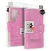 Liavec Glitter Magsafe Fliptok Samsung Galaxy S22 rózsaszín tok-5900217423478 1 kép