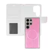 Liavec Glitter Magsafe Fliptok Samsung Galaxy S22 rózsaszín tok-5900217423478 3 kép