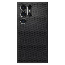 SPIGEN Liquid Air ACS07287 tok Samsung Galaxy S24 Ultra - Matt Fekete-8809971221726 2 kép