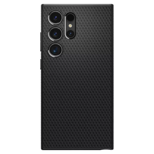 SPIGEN Liquid Air ACS07287 tok Samsung Galaxy S24 Ultra - Matt Fekete-8809971221726 2 kép