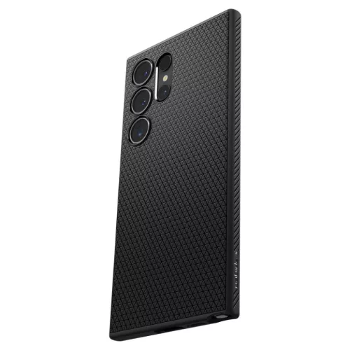SPIGEN Liquid Air ACS07287 tok Samsung Galaxy S24 Ultra - Matt Fekete-8809971221726 6 kép