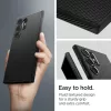 SPIGEN Liquid Air ACS07287 tok Samsung Galaxy S24 Ultra - Matt Fekete-8809971221726 10 kép
