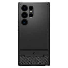SPIGEN Rugged Armor tok Samsung Galaxy S24 Ultra - Matt Fekete-8809971221719 2 kép