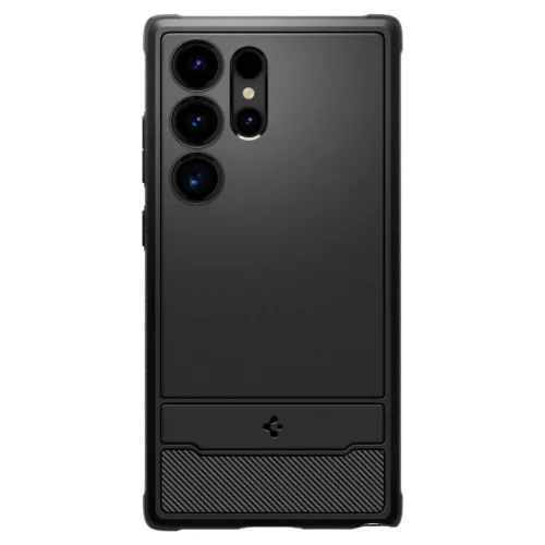 SPIGEN Rugged Armor tok Samsung Galaxy S24 Ultra - Matt Fekete-8809971221719 2 kép