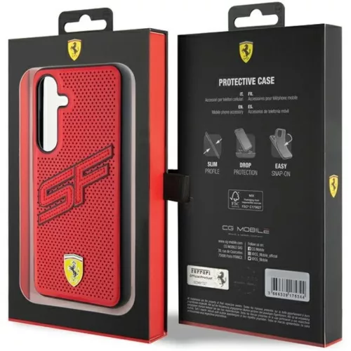 Original FERRARI keménytok Big SF Perforated FEHCS24SPINR Samsung Gal-3666339242503 8 kép