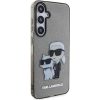 Eredeti KARL LAGERFELD kemény tok Glitter Karl&Choupette KLHCS24SHNKC-3666339242381 4 kép