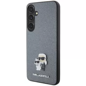 Eredeti Pouch KARL LAGERFELD keménytok Saffiano Karl & Choupette Meta-3666339242053 2 kép