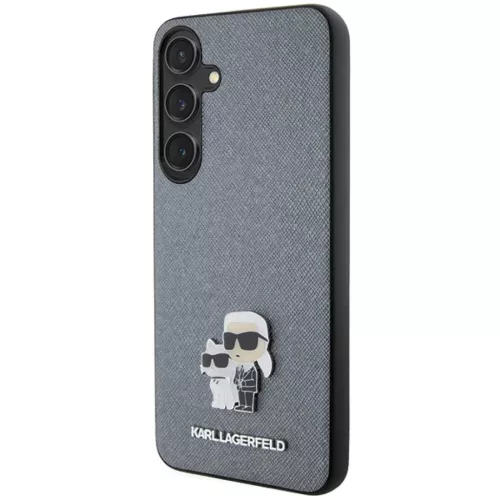 Eredeti Pouch KARL LAGERFELD keménytok Saffiano Karl & Choupette Meta-3666339242053 2 kép