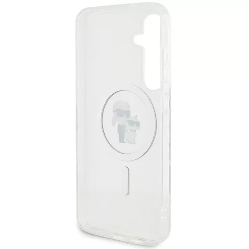 Eredeti Pouch KARL LAGERFELD keménytok IML Karl&Choupette MagSafe KLH-3666339241810 7 kép