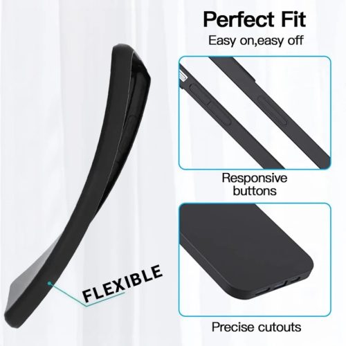 MATT hátlap XIAOMI 14 ULTRA Fekete tok-5900217424796 4 kép