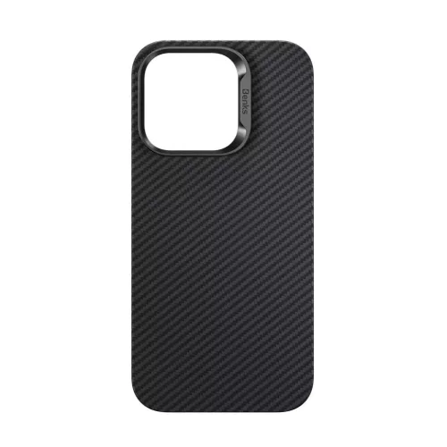  iPhone 15 Plus fekete Benks Etui Magnetic Armor Air Kevlar Metal Fram-6948005994532 4 kép