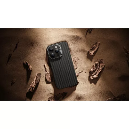  iPhone 15 Plus fekete Benks Etui Magnetic Armor Air Kevlar Metal Fram-6948005994532 10 kép