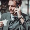 Benks Magnetic Leather tok iPhone 15 Pro Max fekete-6948005997083 7 kép