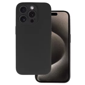 Matt fekete tok iPhone 16 Pro Max szilikon-5900217429777 1 kép