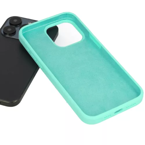 Silicone Lite tok iPhone 16 menta-5900217430261 4 kép
