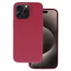 Szilikon Lite tok iPhone 16e/17e burgundi