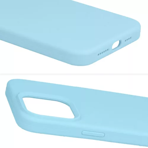 Szilikon Lite tok iPhone 16e világoskék tok-5900217430575 5 kép