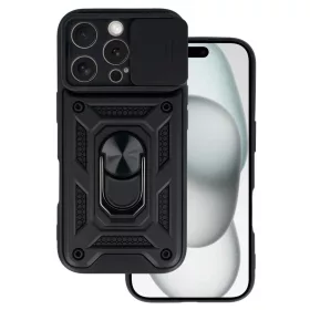 Slide Camera Armor iPhone 16 Pro Max fekete tok-5900217430643 1 kép