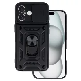Slide Camera Armor Tok iPhone 16 Plus Fekete-5900217430650 1 kép
