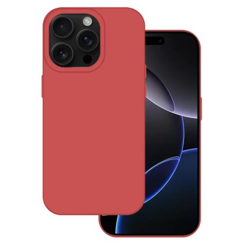 Tel Protect Szilikon Prémium tok iPhone 16 korall-5900217430797 1 kép