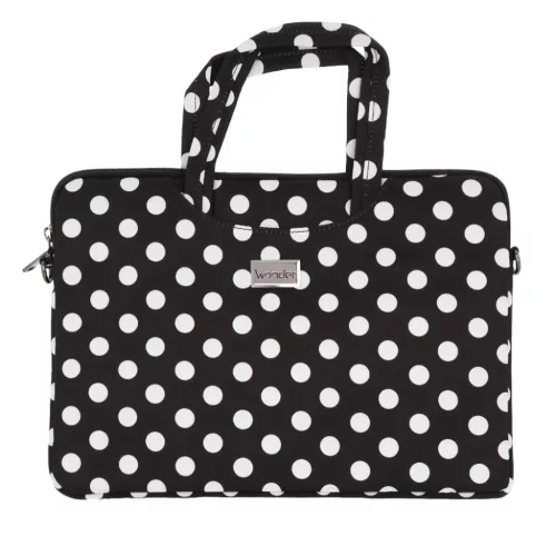 Wonder Briefcase Laptop 13-14 hüvelykes fekete pöttyös-5900217432678 2 kép