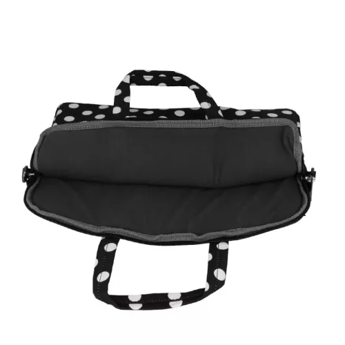 Wonder Briefcase Laptop 13-14 hüvelykes fekete pöttyös-5900217432678 5 kép