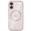 Glitter Magsafe tok iPhone 16 pink clear-5900217434214 2 kép