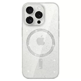 Glitter Magsafe tok iPhone 16 Pro átlátszó-5900217434238 2 kép