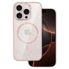 Glitter Magsafe tok iPhone 16 Pro Max pink clear-5900217434306 1 kép