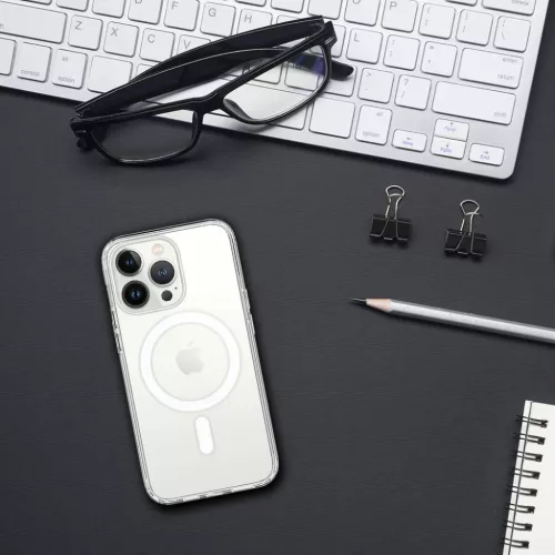 Akril Magsafe tok iPhone 16 átlátszó-5900217437567 3 kép